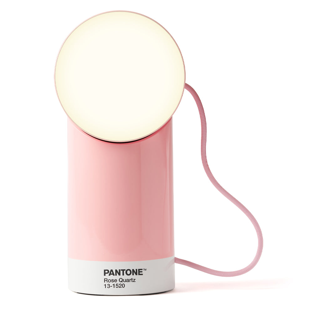 Lexon Orbe Portable Led Lamp With Moving Head PANTONE - Rose Pink