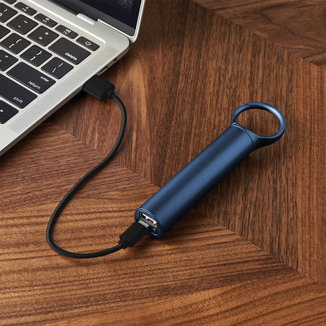 Lexon Nomaday 3000 Mah Power Bank With Clip - Blue