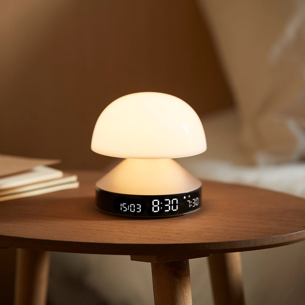 Lexon Mina Sunrise Alarm Clock - Gold