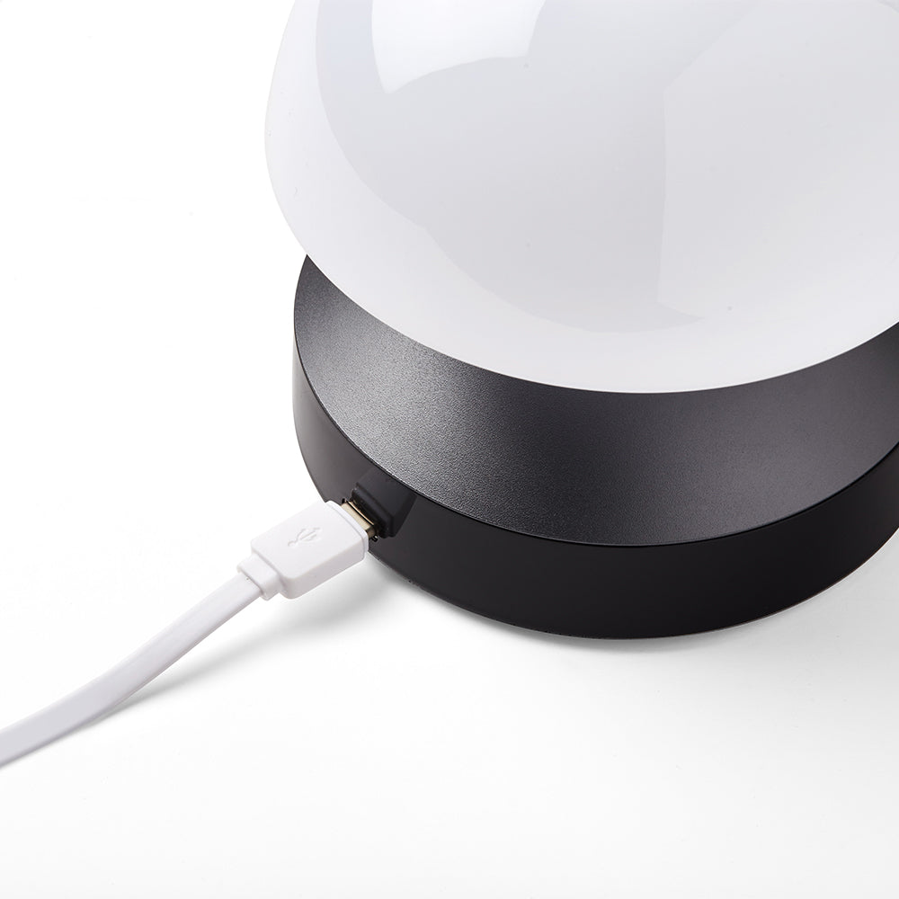 Lexon Mina Sunrise Alarm Clock - Gunmetal