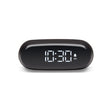 Lexon Minut Mini Alarm Clock - Black