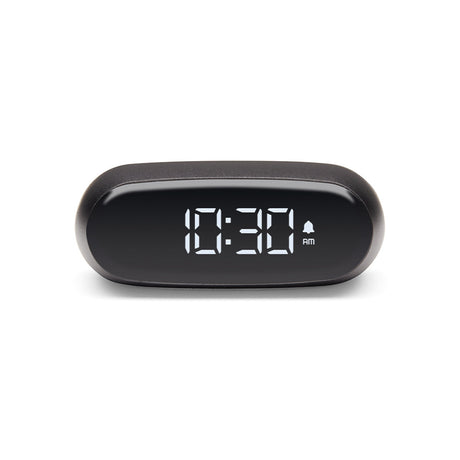 Lexon Minut Mini Alarm Clock - Gunmetal
