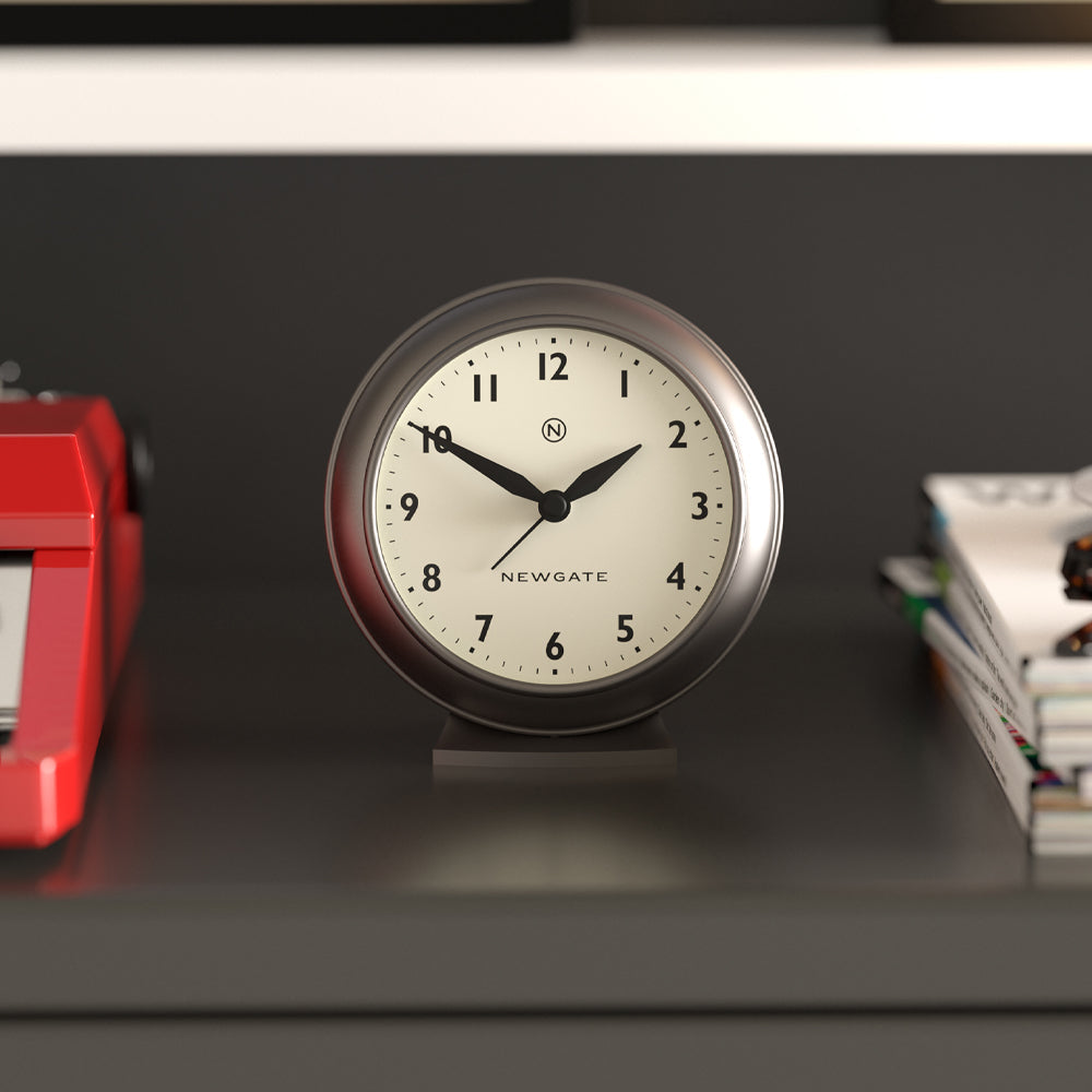 Newgate Pacific Mantel Clock - Graphite