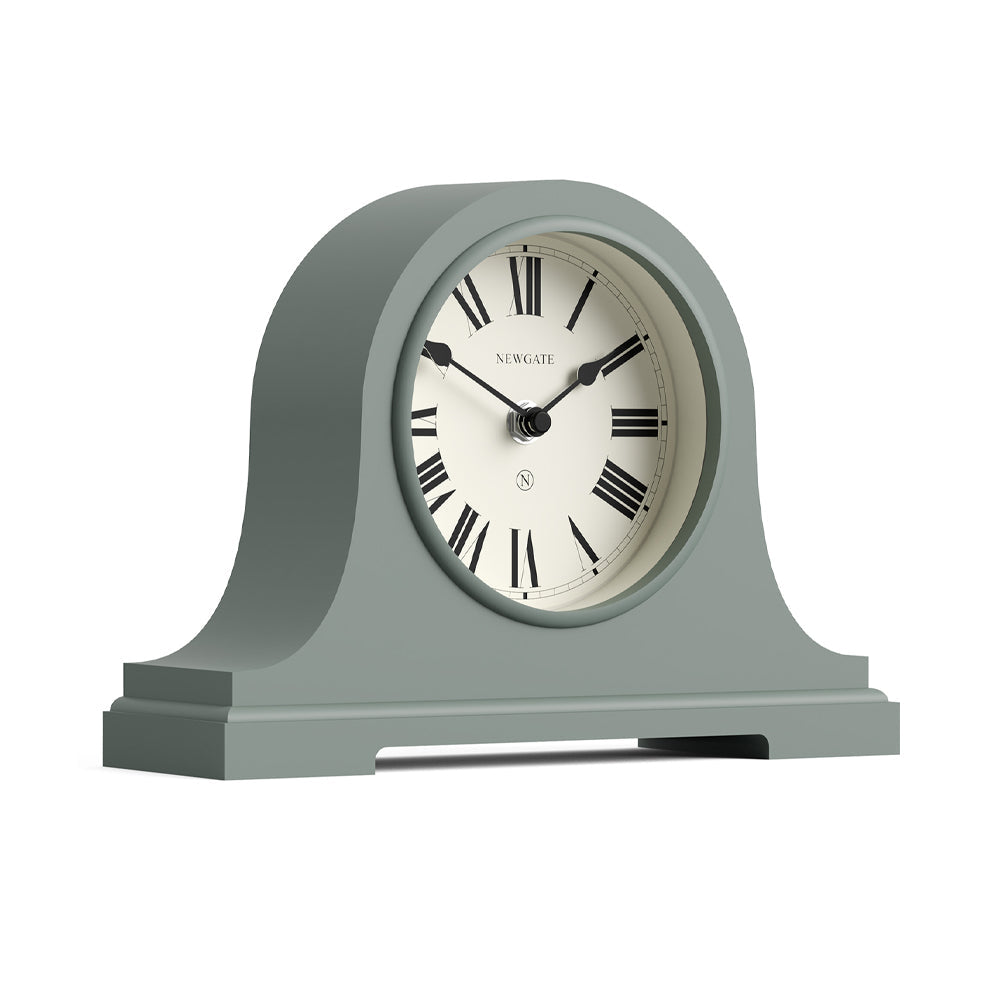 Newgate Broadway Mantel Clock - Asparagus Green