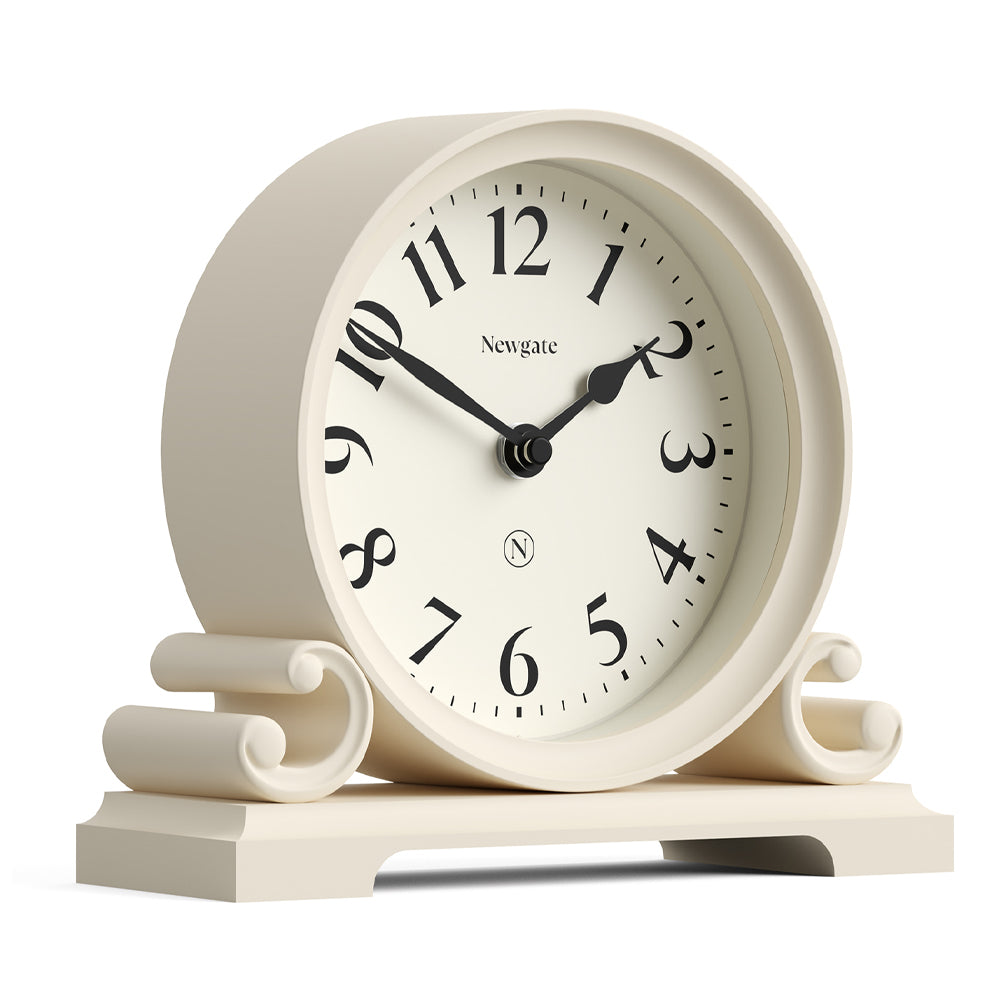 Newgate Divisadero Mantel Clock - Vanilla Cream