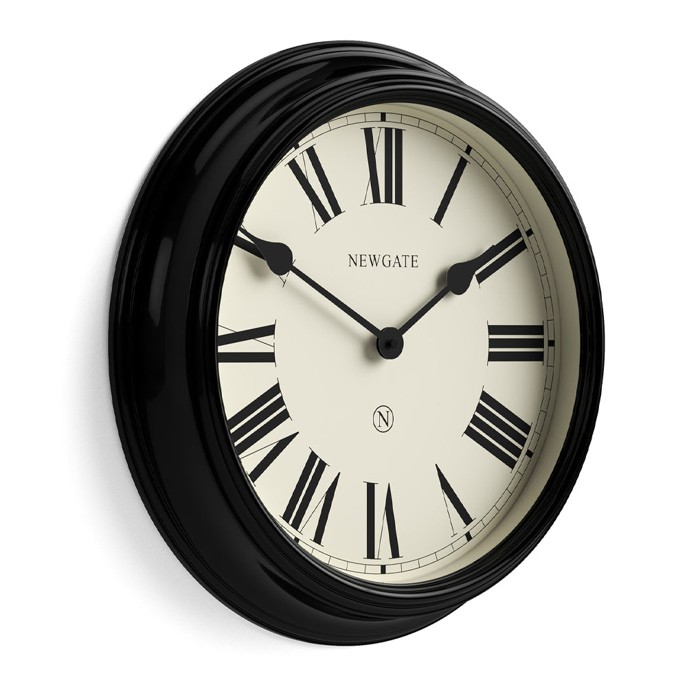 Newgate Notting Hill Wall Clock - Black