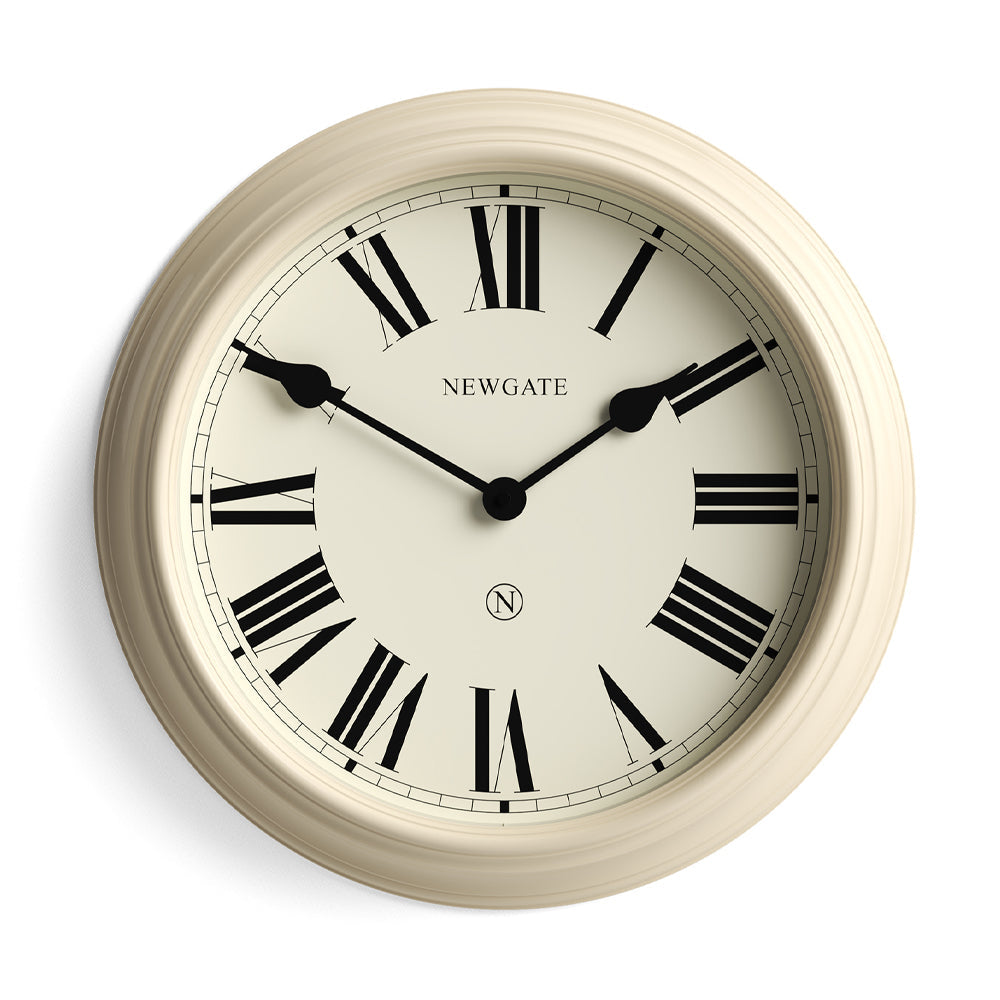 Newgate Notting Hill Wall Clock - Vanilla Cream