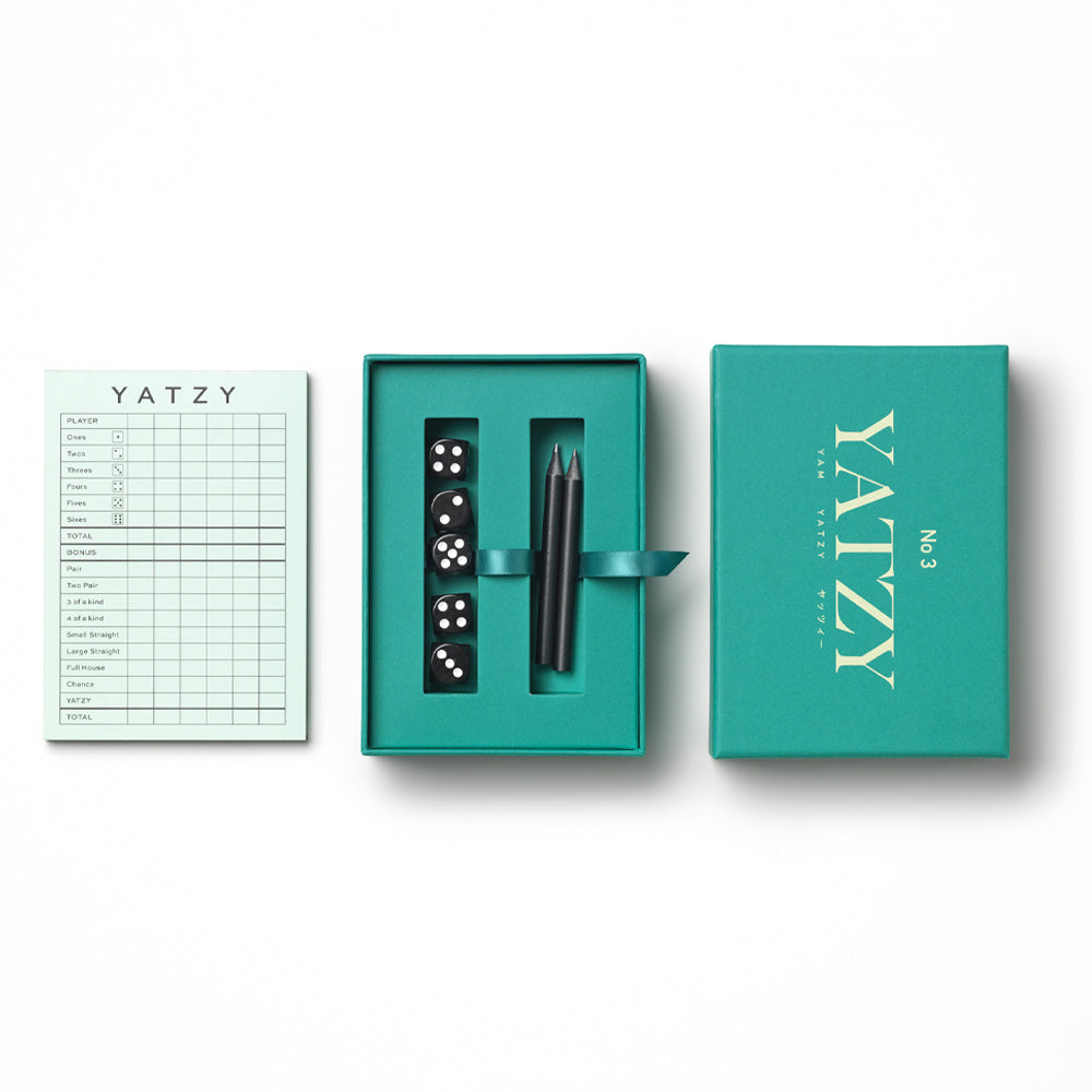 Printworks Classic Yatzy Dice Game - Teal