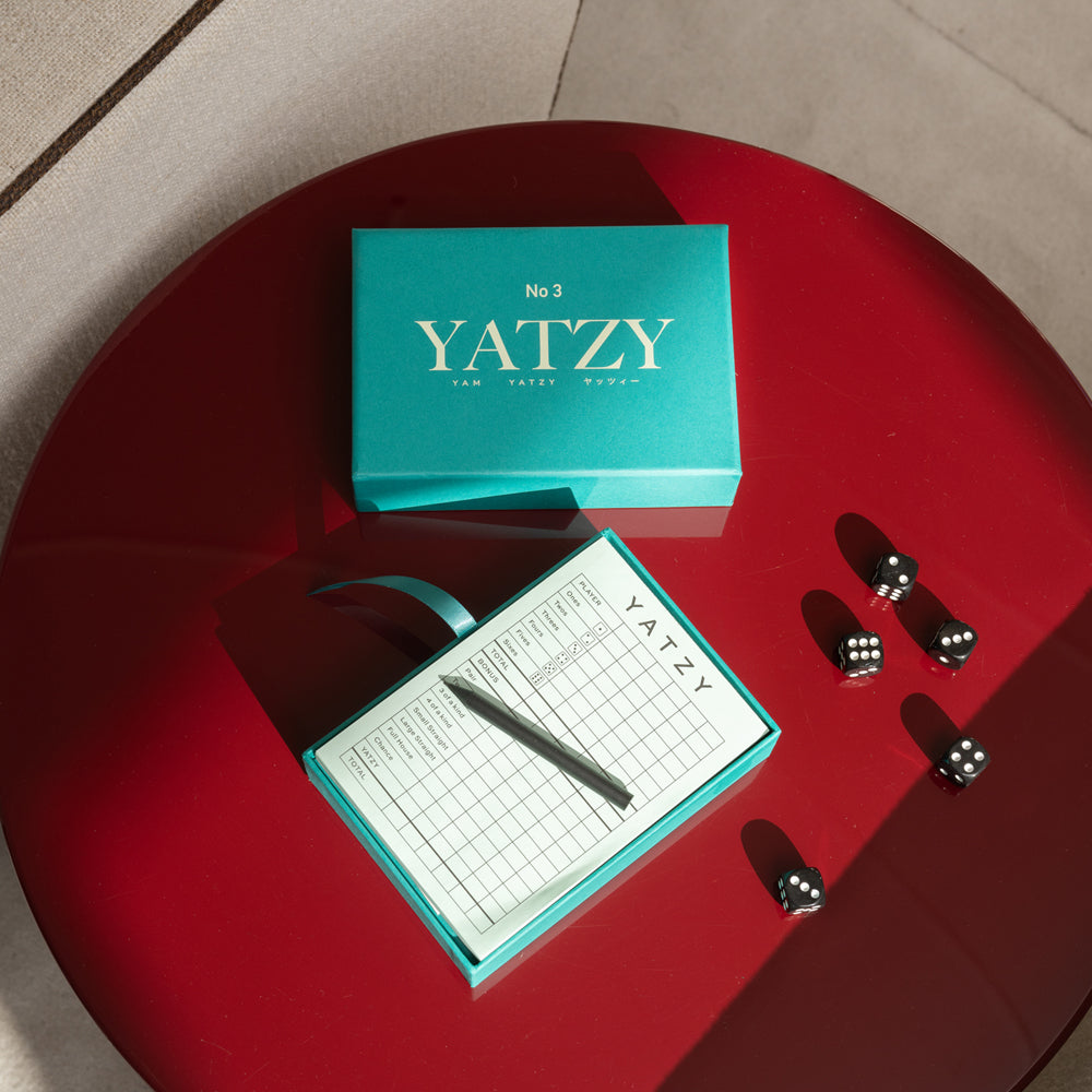 Printworks Classic Yatzy Dice Game - Teal