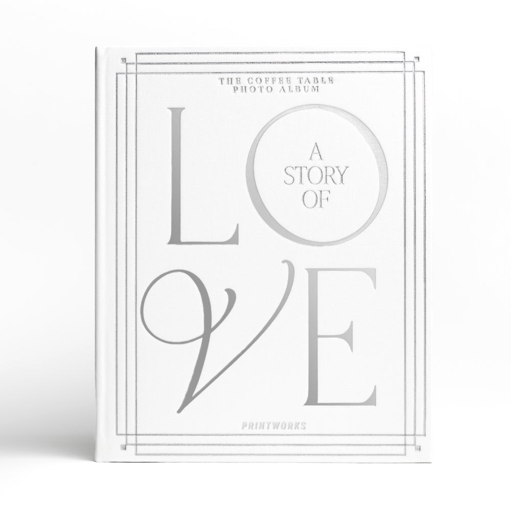 Printworks Wedding Photo Album - A Story of Love