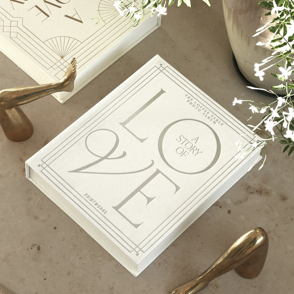 Printworks Wedding Photo Album - A Story of Love