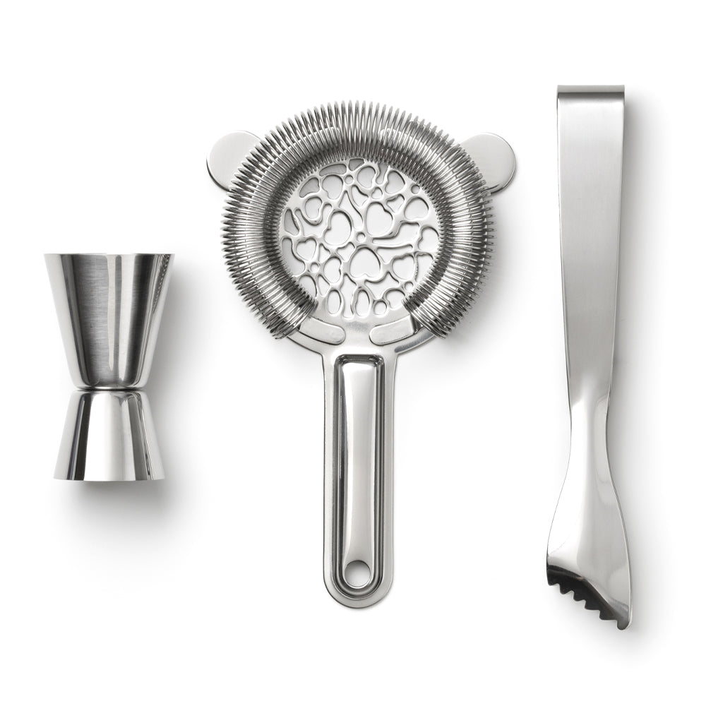 Printworks The Essentials Cocktail Tools - Grey