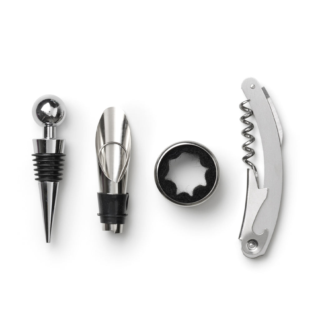 Printworks The Essentials Wine Tools - Green Pink