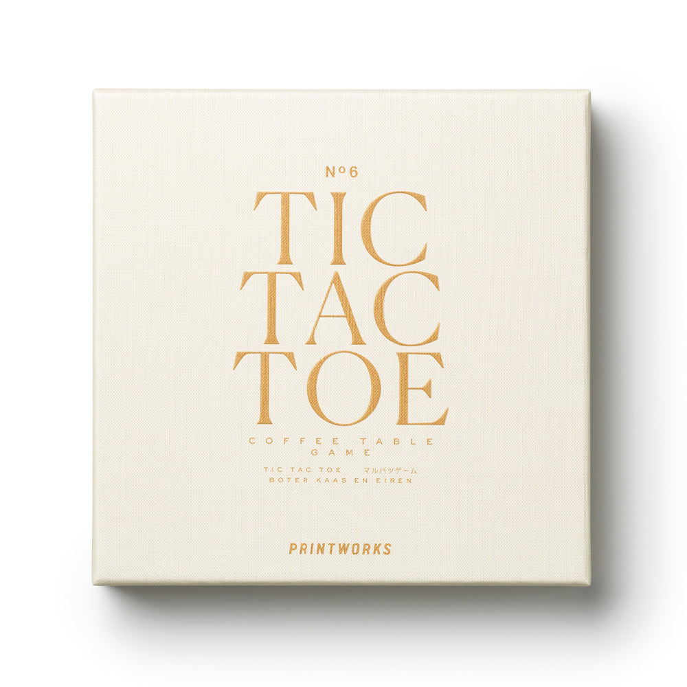 Printworks Classic Tic Tac Toe Board Game