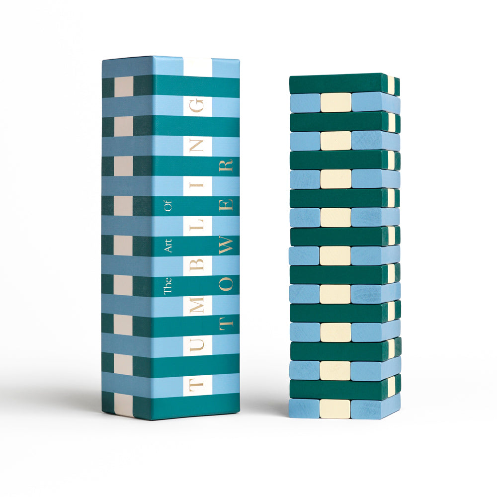 Printworks Play Tumbling Towers - Green Blue