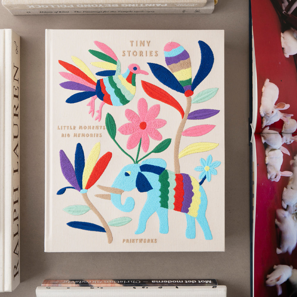 Printworks Embroidered Photo Album - Tiny Stories