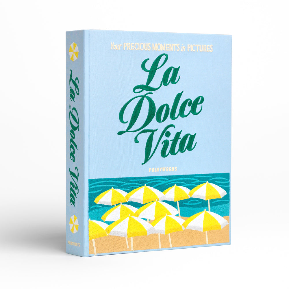 Printworks Embroidered Photo Album - Dolce Vita