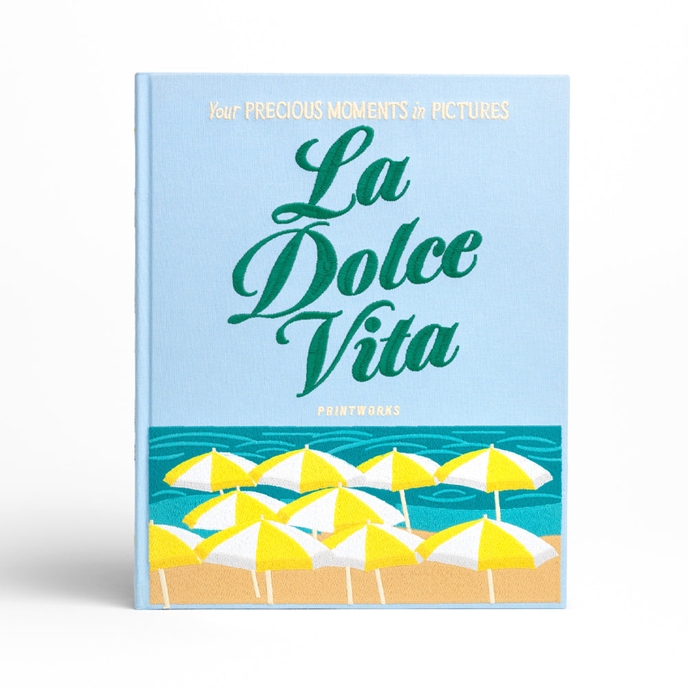 Printworks Embroidered Photo Album - Dolce Vita