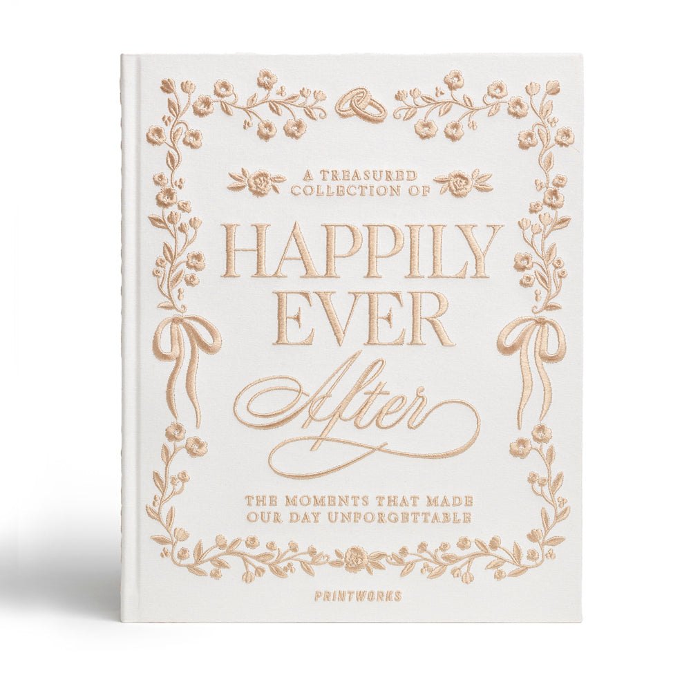 Printworks Embroidered Photo Album - Happily Ever After