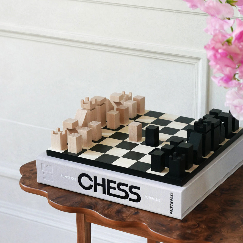 Printworks Wood Chess The Functionalist - Legacy Collection Board Game