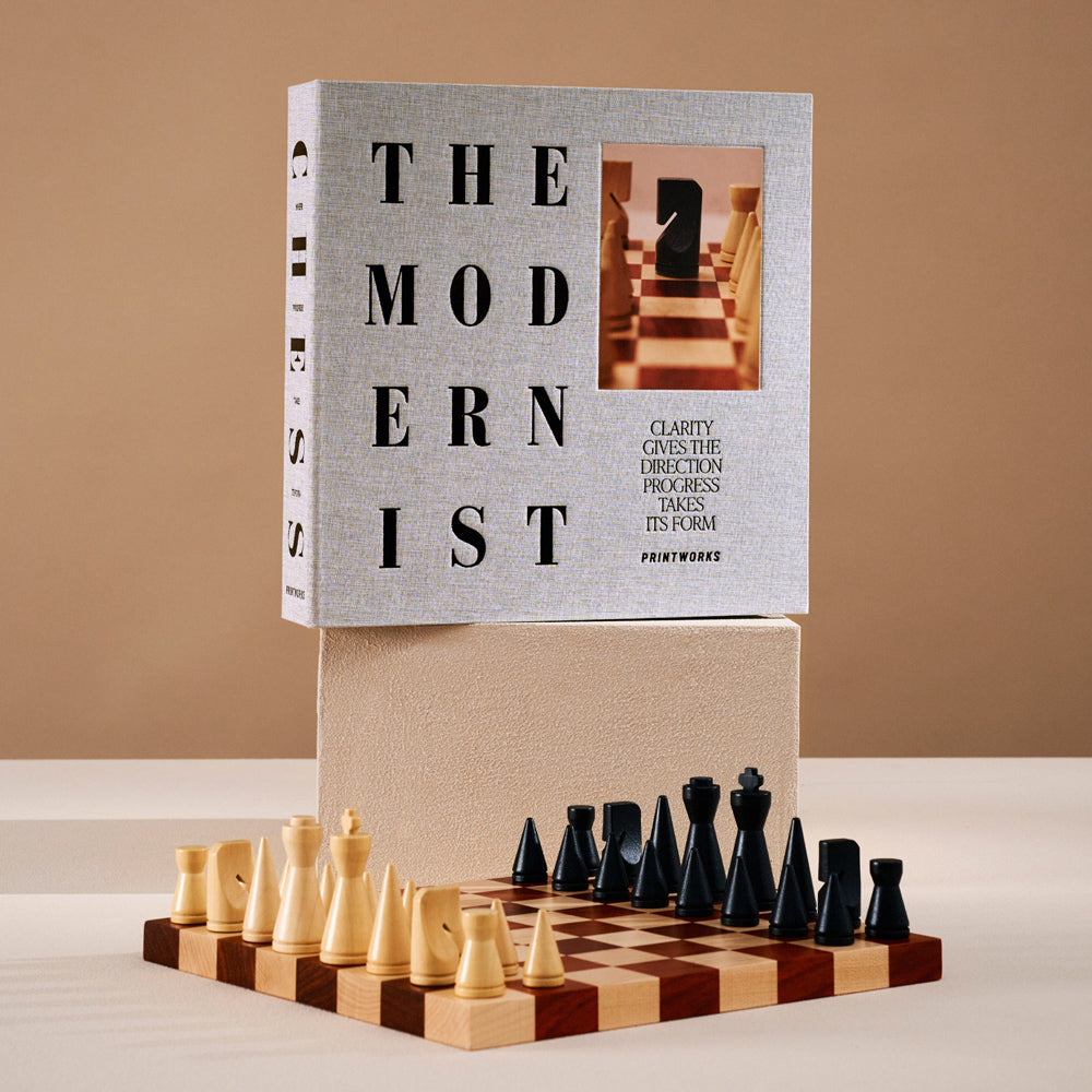 Printworks Wood Chess The Modernist - Legacy Collection Board Game