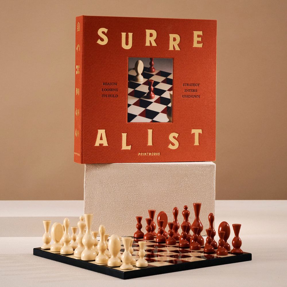 Printworks Wood Chess The Surrealist - Legacy Collection Board Game