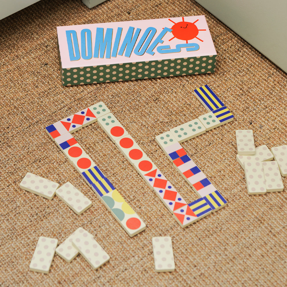Printworks Junior Dominoes - Childrens Board Game (Kids Family Night)