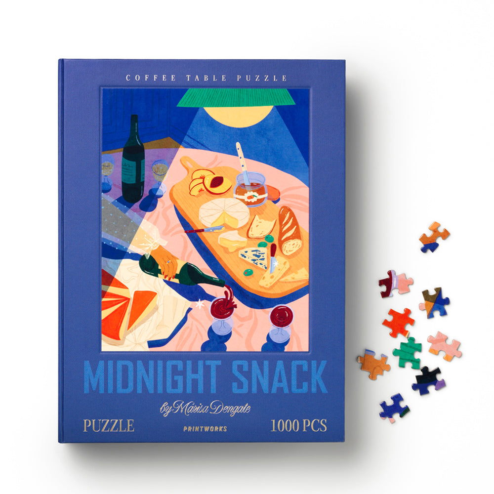 Printworks Midnight Snack Jigsaw Puzzle - 1000 Pieces (Adults Gift)
