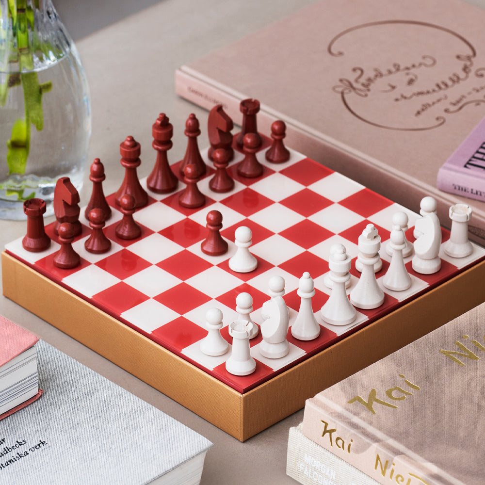 Printworks Bazaar Chess Board Game - Moroccan Design (Coffee Table Set)