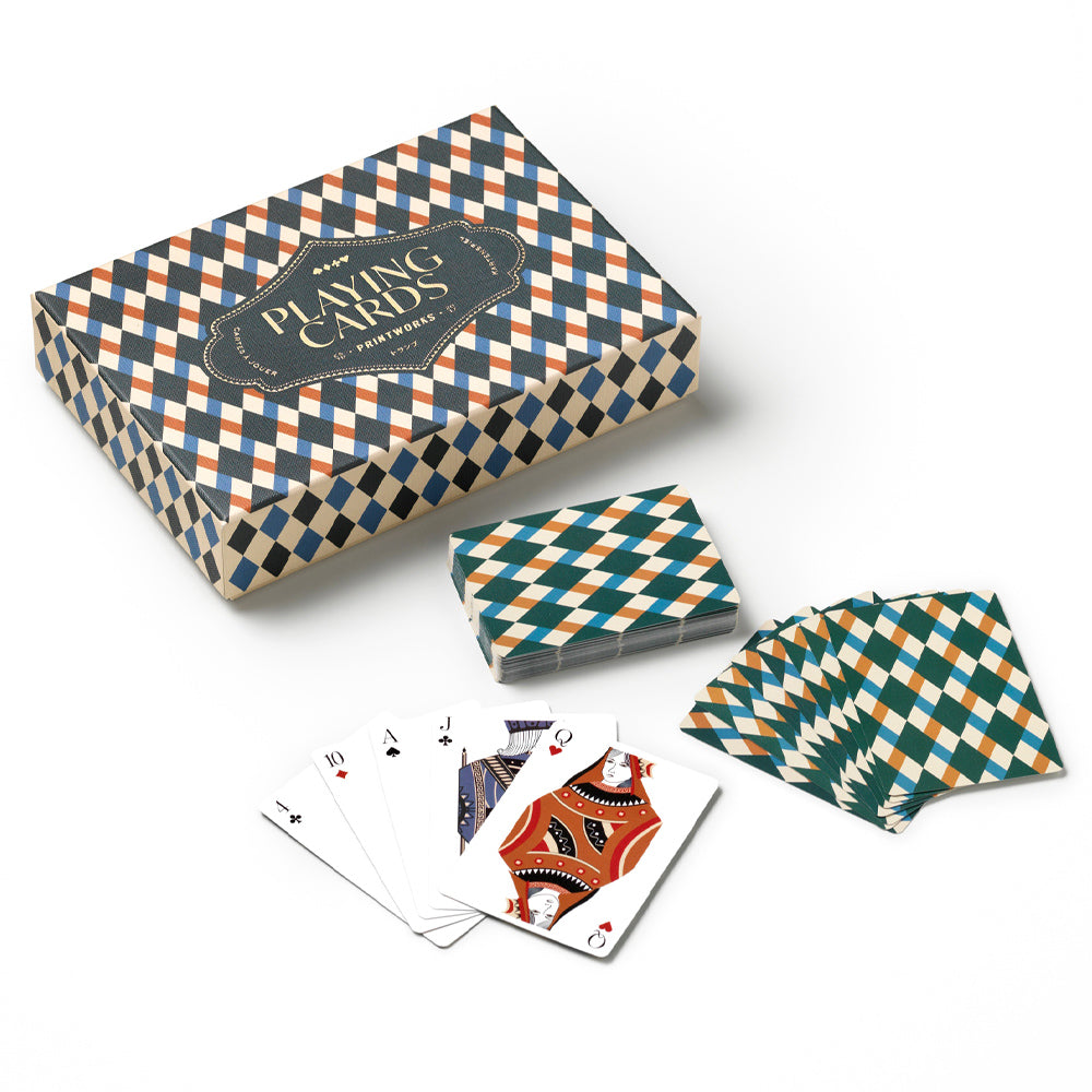 Printworks Bazaar Double Playing Cards - 2 Deck Set (Moroccan Design)