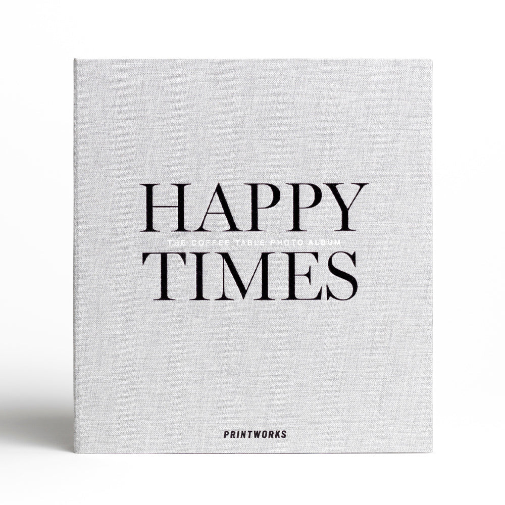 Printworks Happy Days Photo Album - Small (Coffee Table Keepsake Gift)
