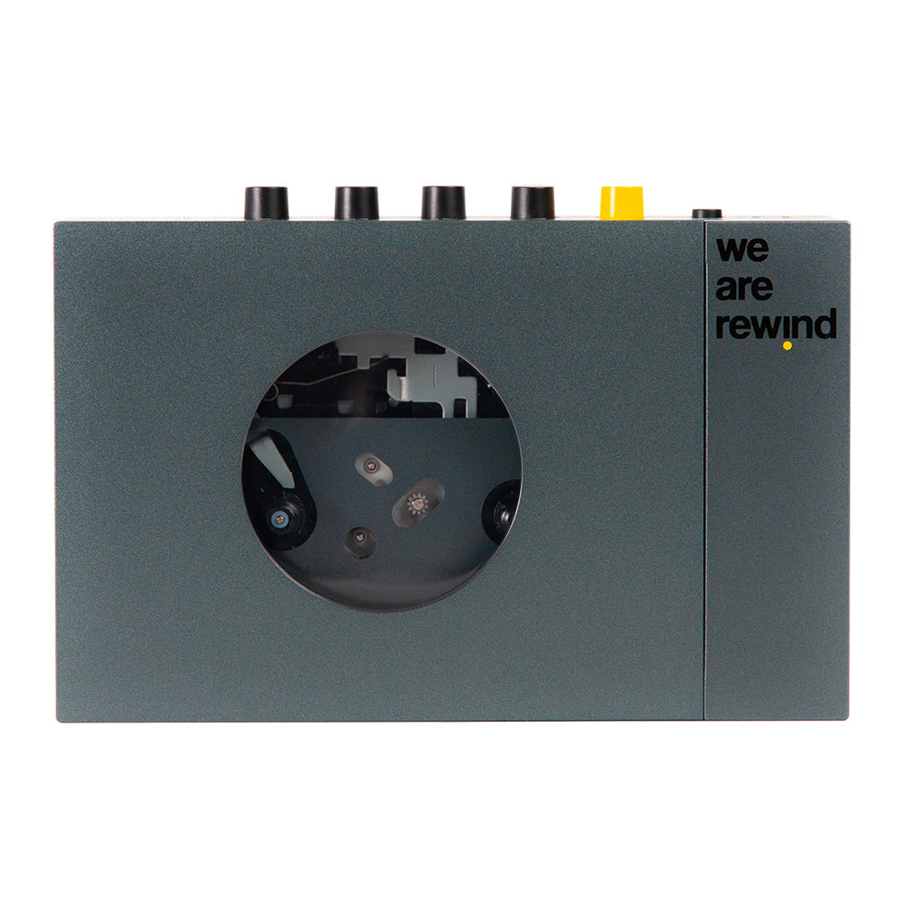 We Are Rewind Portable Cassette Player & Recorder - Keith, Grey