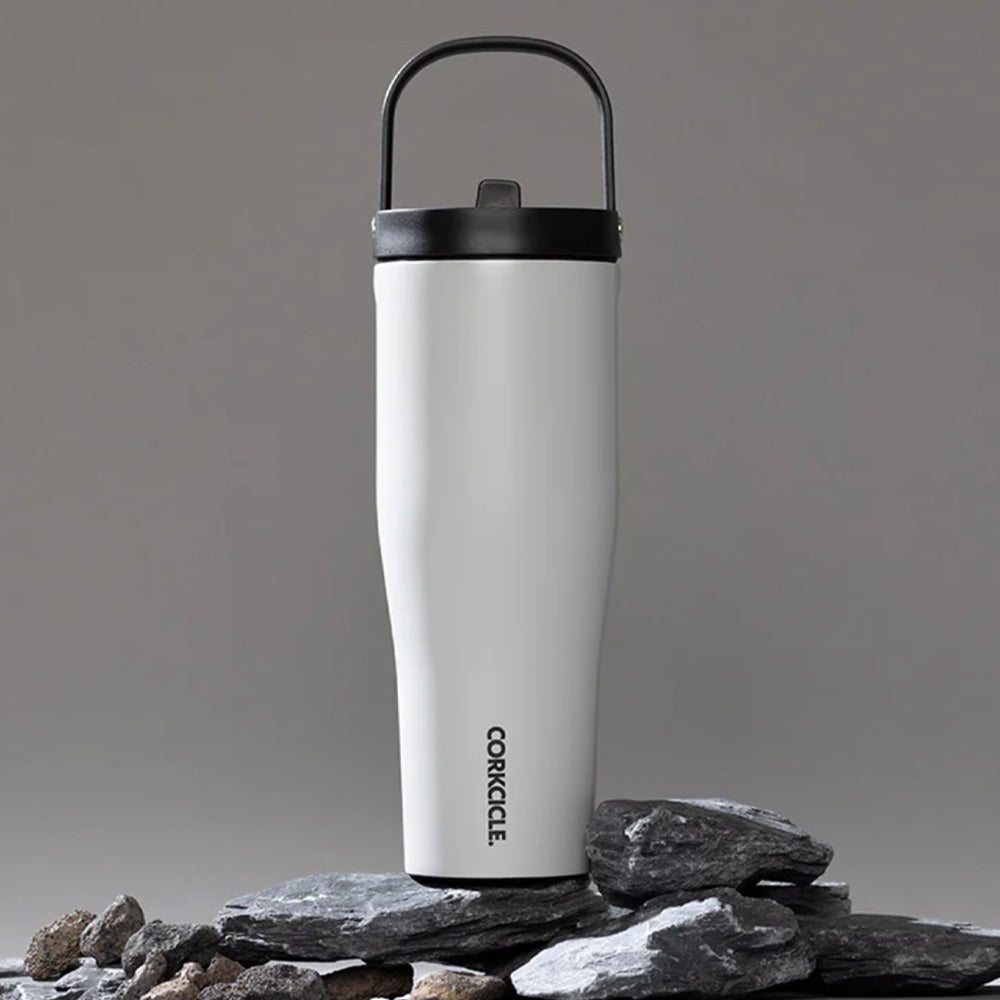 Corkcicle Go Cup XL - 887ml Gloss White