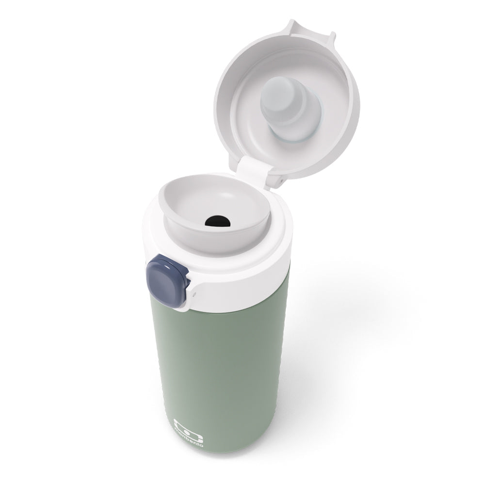 Monbento Mb Pop Insulated Bottle - Green Natural