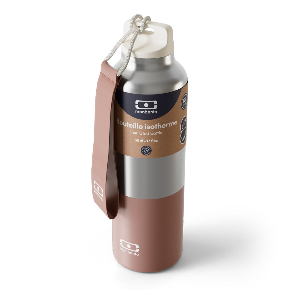 Monbento MB Steel Insulated Bottle - Rose Moka