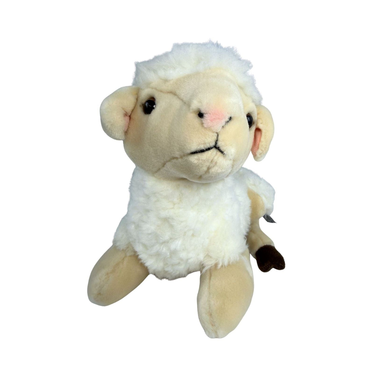 Bocchetta Lola 30cm Lying Sheep Plush Toy (Realistic Stuffed Animal Farm Gift)