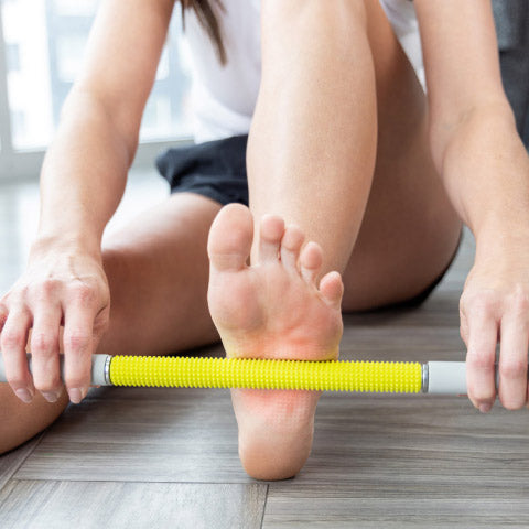 Naboso Neuro Stick Textured Recovery Massage Stick - Yellow