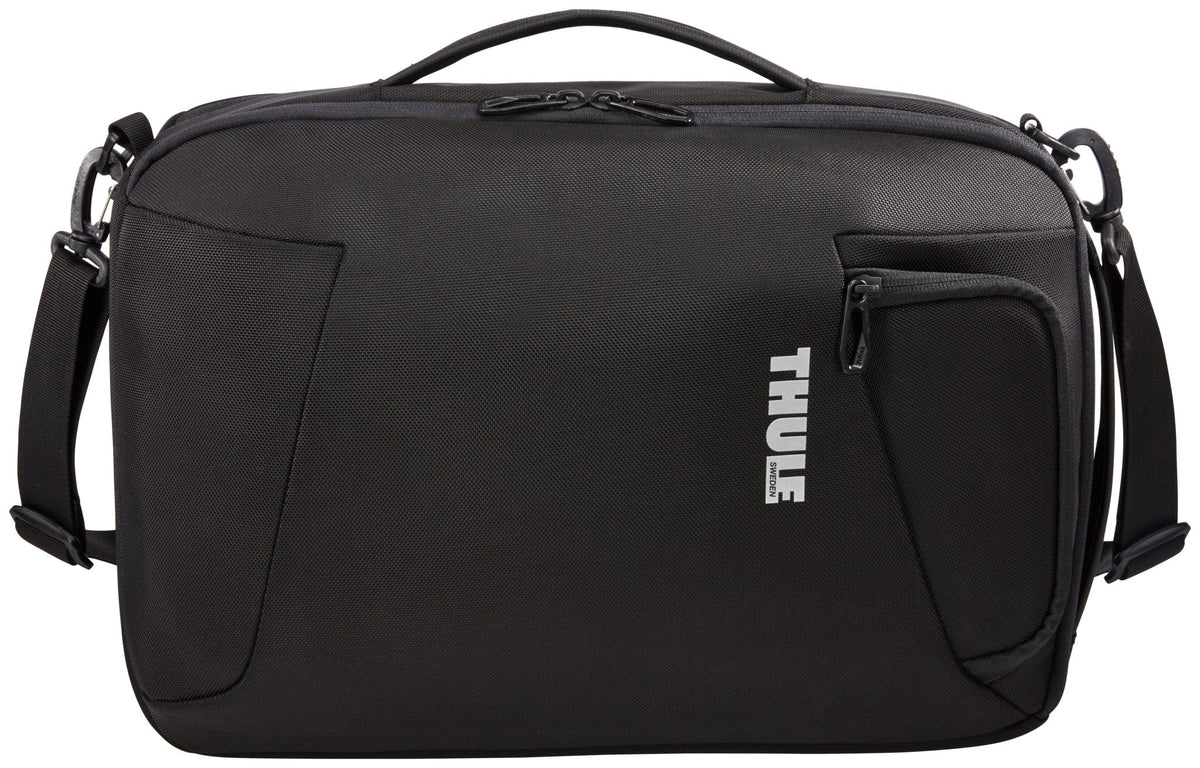 Thule Accent 17L Convertible Laptop Backpack - Black (2-in-1 Briefcase, 16" MacBook)