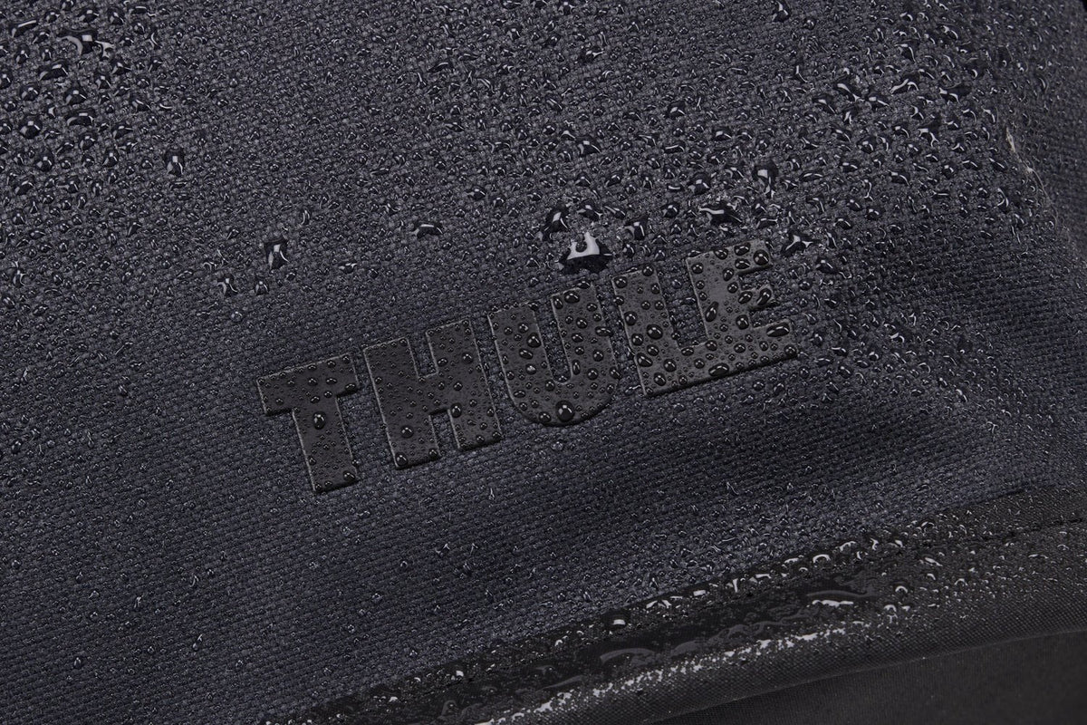 Thule Aion 5L Waxed Canvas Toiletry Bag - Black (TSA Travel Wash Pouch Organiser)