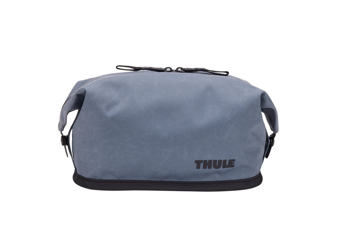 Thule Aion 5L Waxed Canvas Toiletry Bag - Dark Slate (TSA Travel Wash Pouch Organiser)