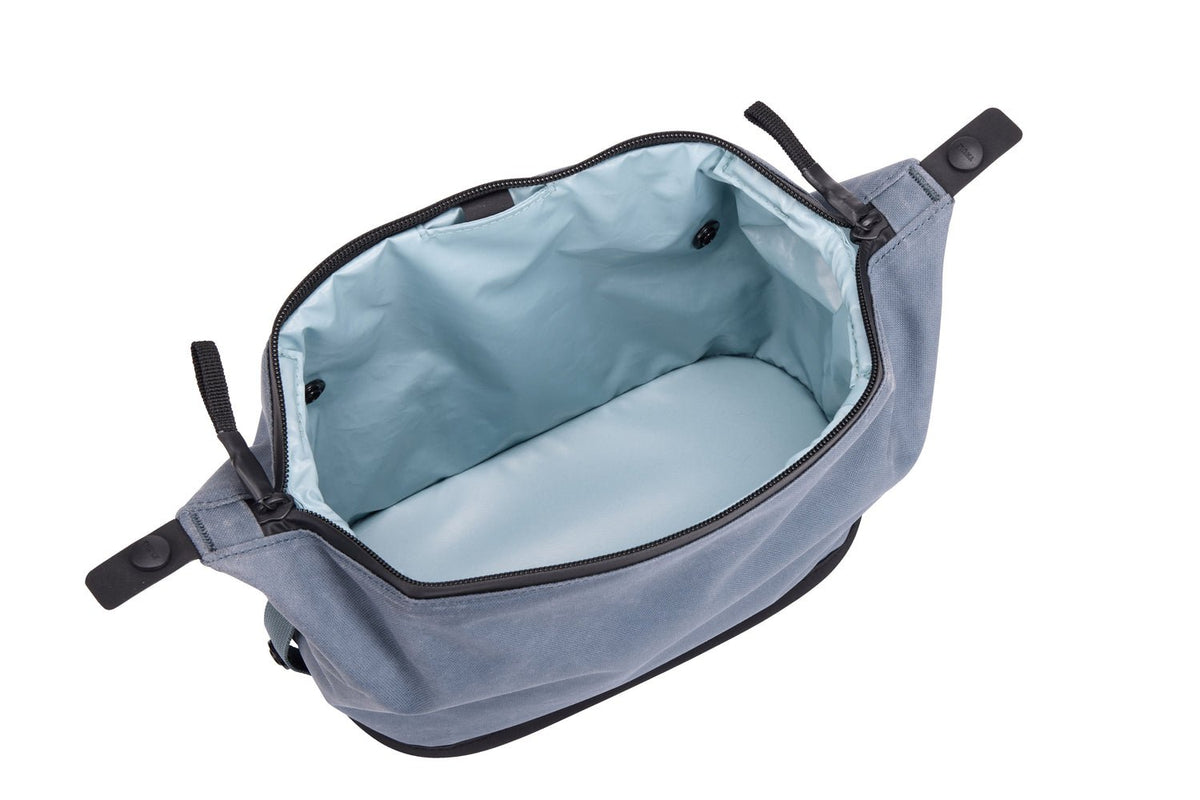 Thule Aion 5L Waxed Canvas Toiletry Bag - Dark Slate (TSA Travel Wash Pouch Organiser)