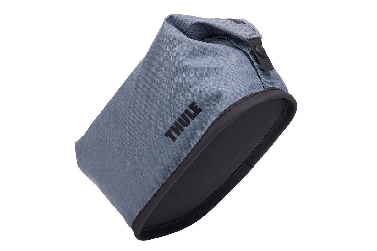 Thule Aion 5L Waxed Canvas Toiletry Bag - Dark Slate (TSA Travel Wash Pouch Organiser)