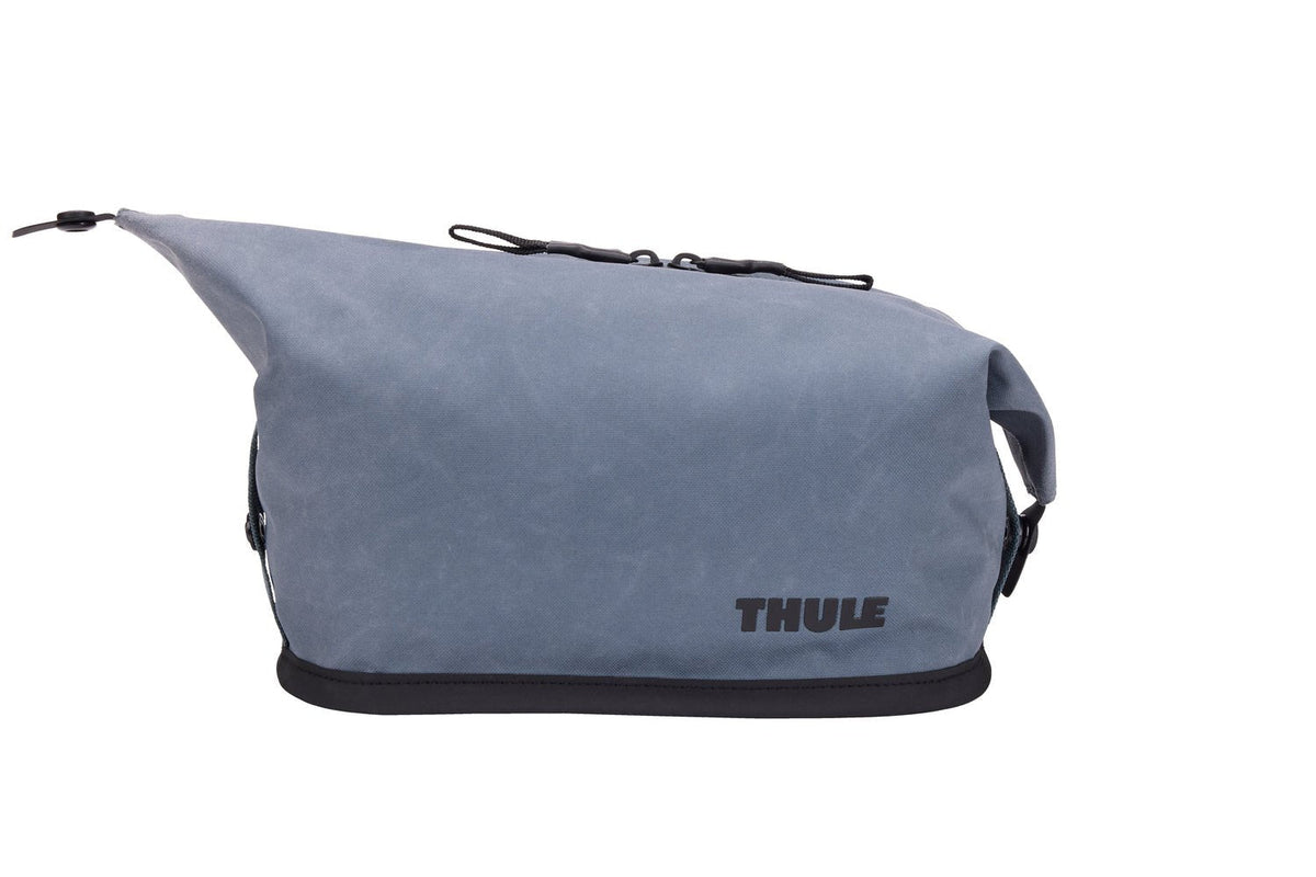 Thule Aion 5L Waxed Canvas Toiletry Bag - Dark Slate (TSA Travel Wash Pouch Organiser)