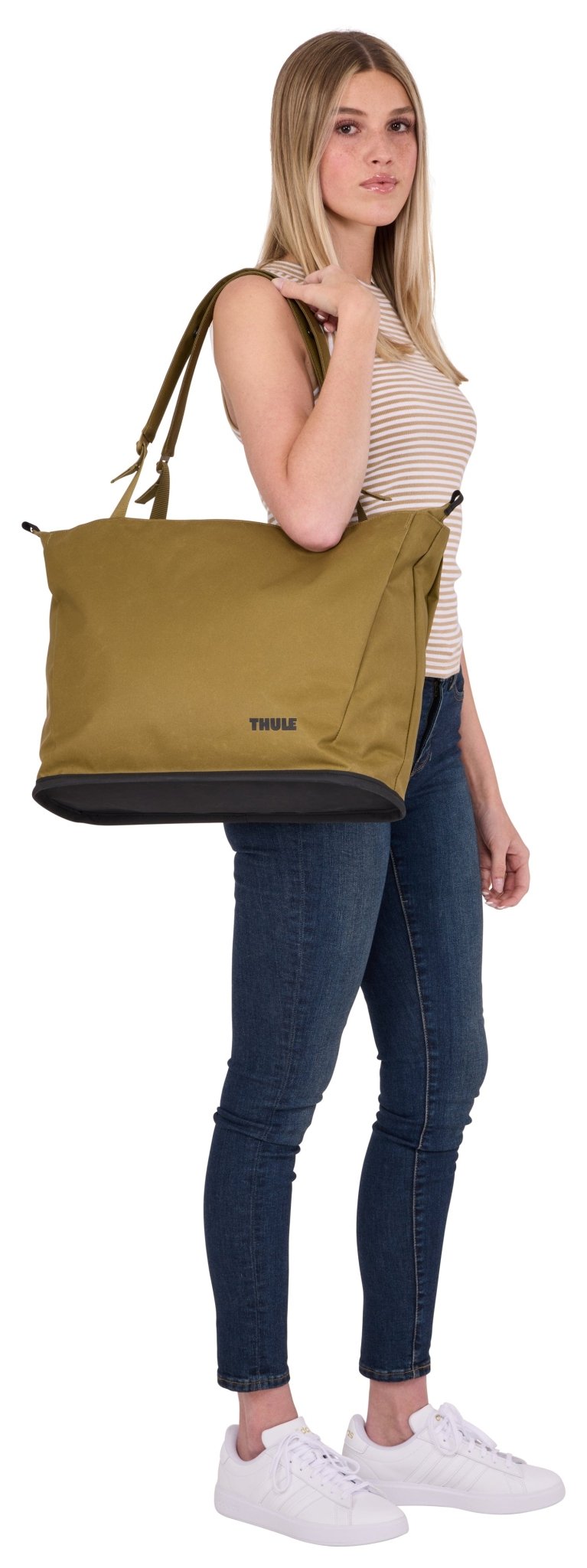 Thule Aion 23L Recycled PFC-Free Tote Bag - Nutria (w/ 16" Laptop Sleeve & Wet Pocket)