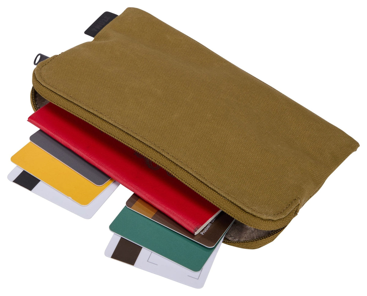 Thule Aion 2-in-1 Travel Organiser - Nutria (RFID Passport Wallet & Tech Pouch)