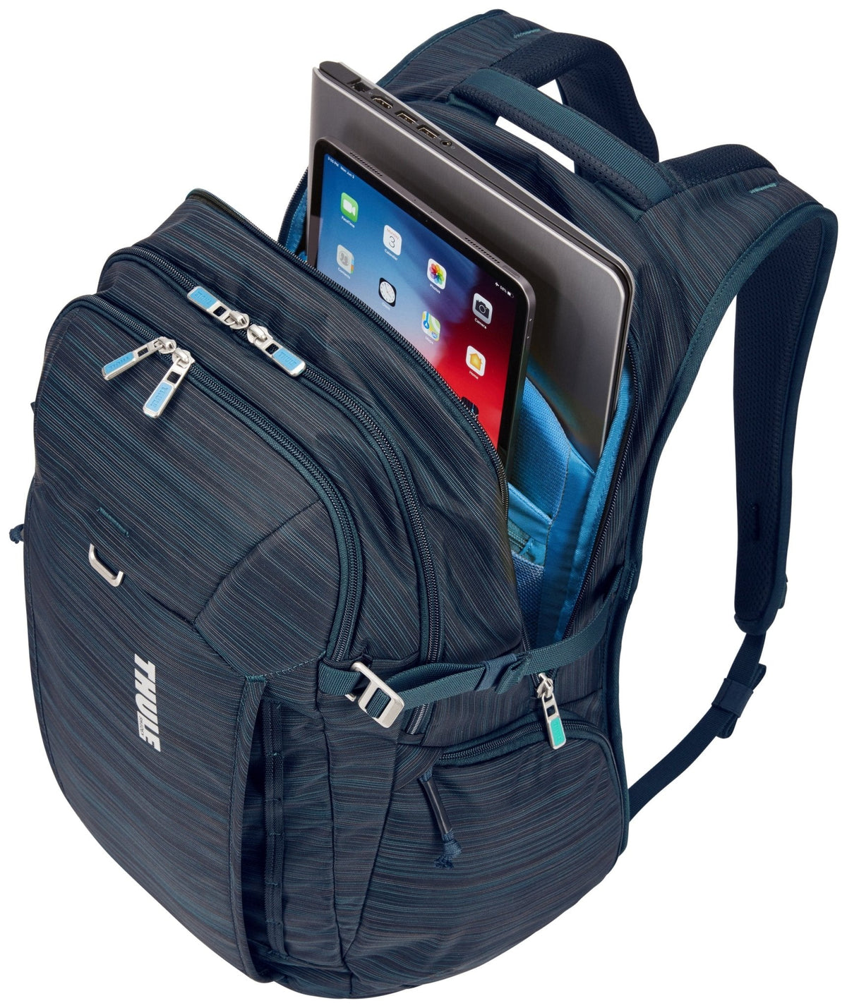 Thule Construct 28L Laptop Backpack - Carbon Blue (w/ 17" Laptop & 11" Tablet Pockets)