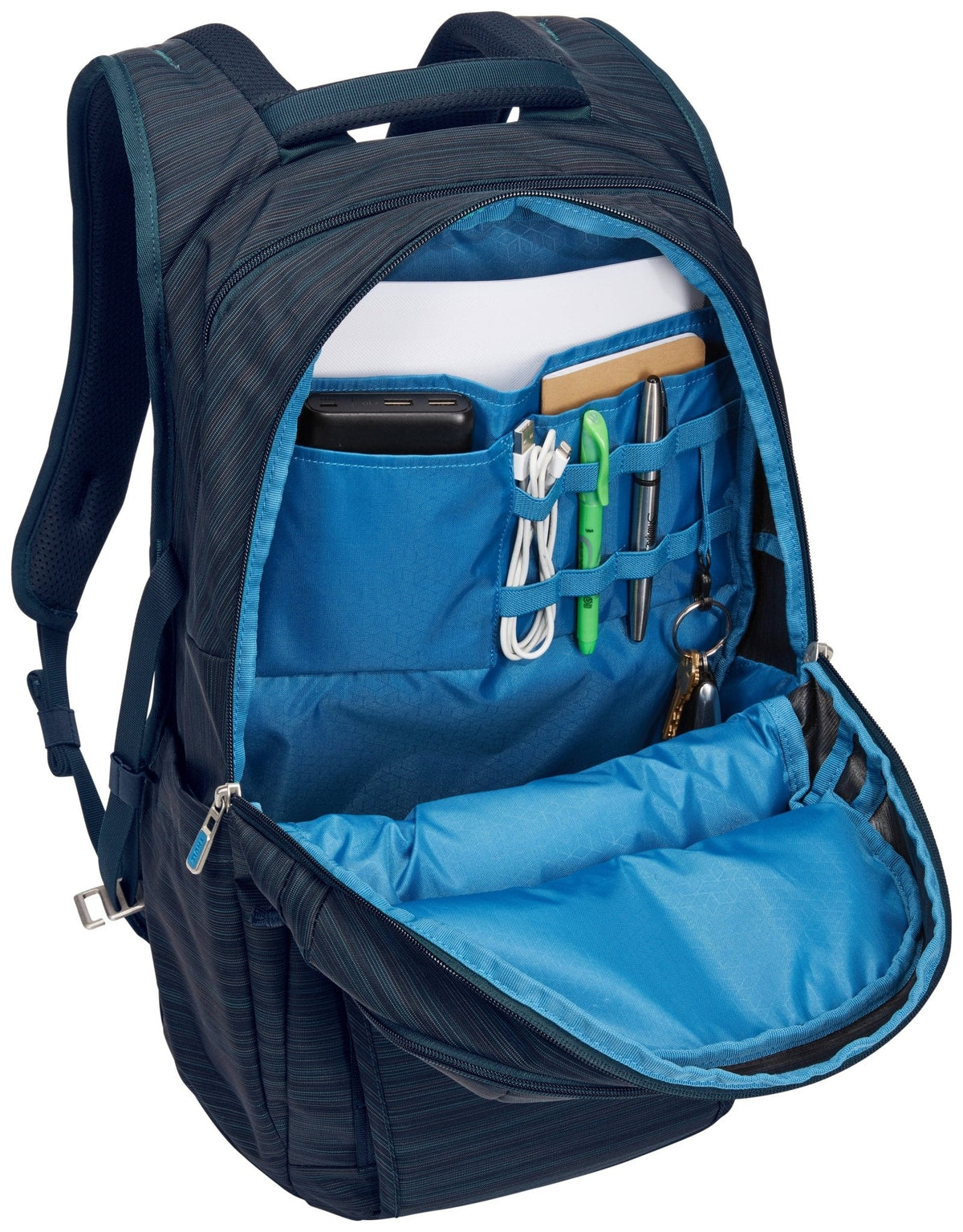 Thule Construct 28L Laptop Backpack - Carbon Blue (w/ 17" Laptop & 11" Tablet Pockets)