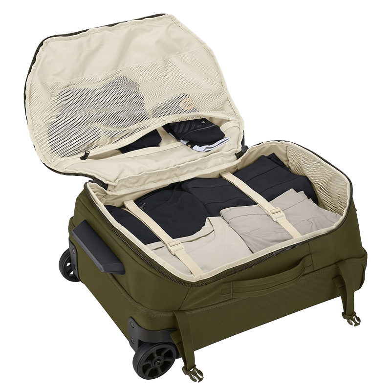 Thule EnRoute 44L 2-Wheel Carry On Suitcase - Natural Green (Duffel Style Travel Luggage)