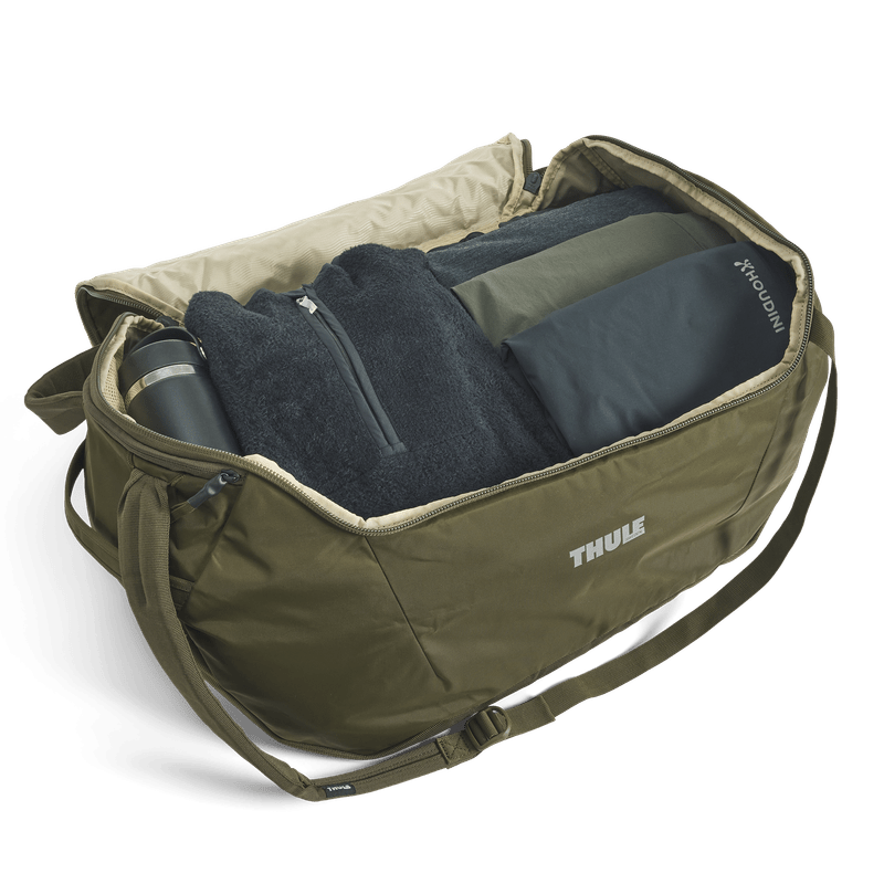 Thule EnRoute 60L Duffel Travel Bag - Natural Green (Convertible Duffle Backpack)