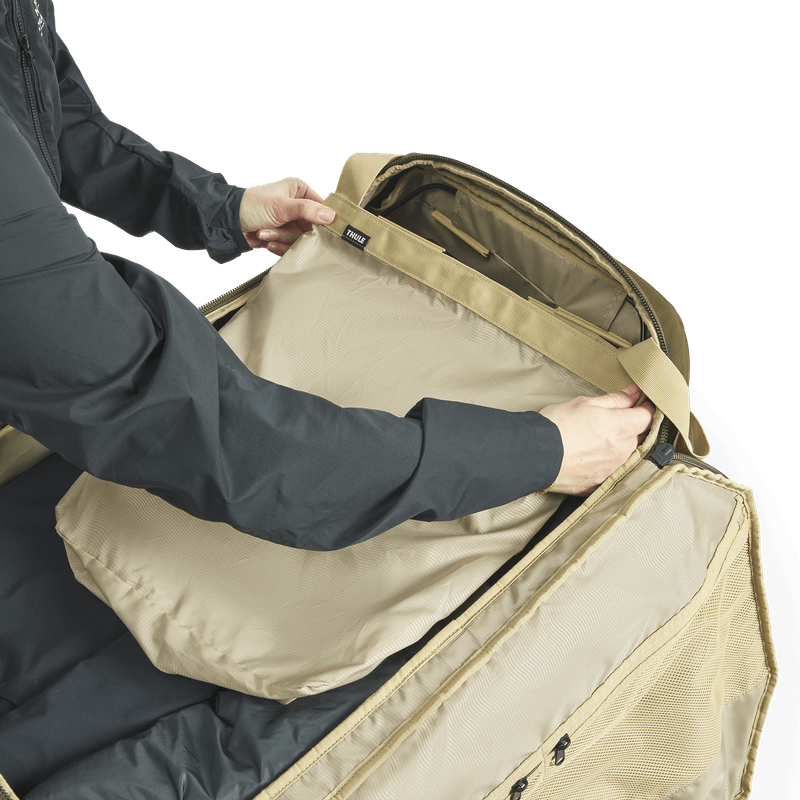 Thule EnRoute 70cm/90L Wheeled Duffel Bag - Natural Green (Check-In Luggage w/ TSA Lock)